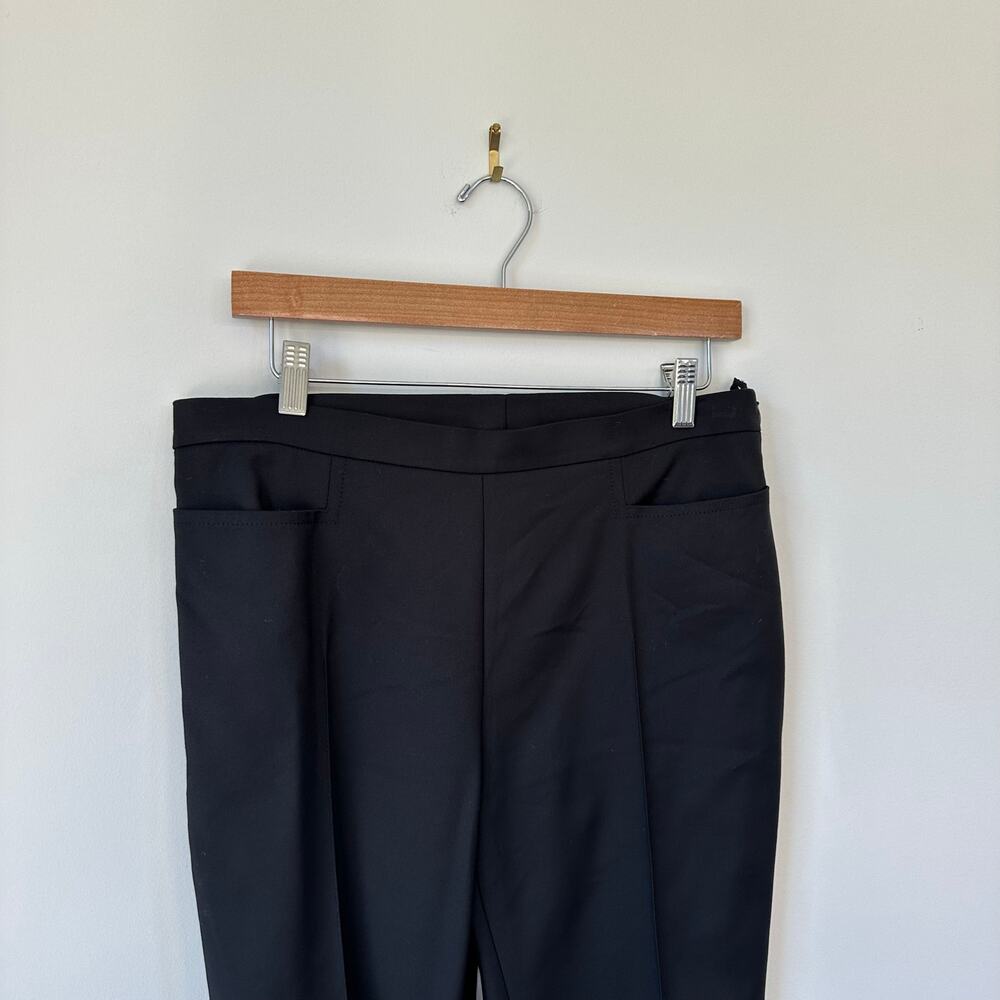 AKRIS Punto Franca Mid-Rise Cropped Pants Black 8 - Picture 4 of 10